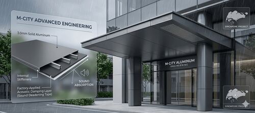 Último blog da empresa sobre Como Projetar e Instalar Toldos de Chuva de Alumínio: Um Guia de Redução de Ruído e Durabilidade