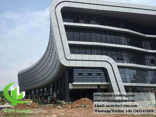 Chapas de alumínio para fachada de edifícios