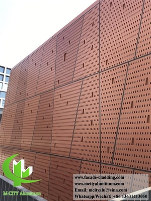 Tela de alumínio sólido revestimento de metal PVDF revestimento PPG cor durável 3mm espessura decoração exterior
