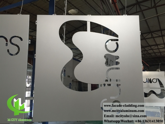 painéis de revestimento decorativo de chapa de alumínio para sistema de fachada