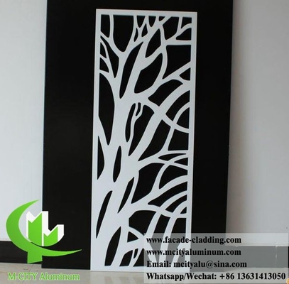 Laser Cut Metal Privacy Screens Painéis decorativos Folha de alumínio Espessura 3 mm