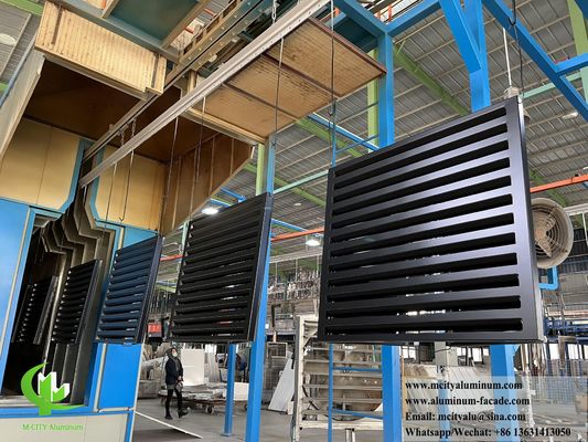 Bom preço Capa de ar condicionado de alumínio Capa de bomba de calor Ecrã de metal Aplicação ao ar livre on-line