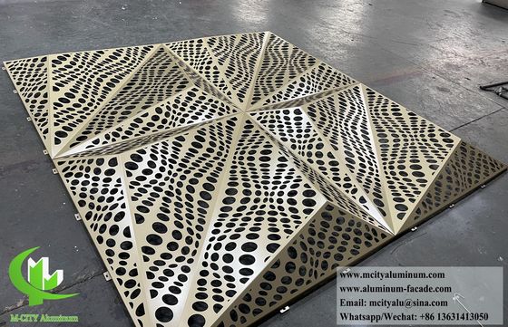 Bom preço Painéis de alumínio revestidos de metal para decoração de fachadas de paredes externas on-line