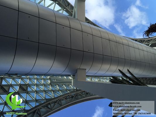 Bom preço Painéis de revestimento de alumínio exterior Painéis de parede sólida Sistema de fachadas on-line