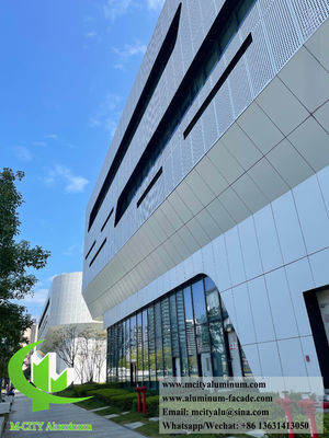 Bom preço Façadas de revestimento de alumínio sólido Arquitetura de tamanho personalizado on-line