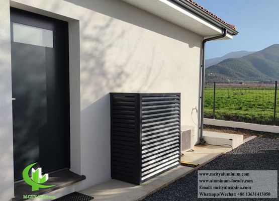 Bom preço Cobertura de Ar Condicionado de Alumínio Metálico com Tela de 4mm a 10mm on-line