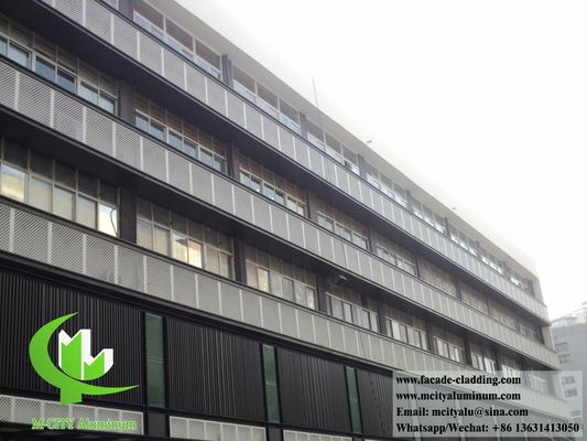 Bom preço Folha de revestimento de alumínio perfurado CNC Decoração de revestimento de parede exterior de alumínio sólido on-line