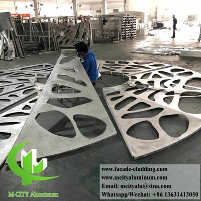 Qualidade  Customized Size Powder Coated Perforated Aluminum Ceiling Panel for Interior Exterior Decoration Fábrica