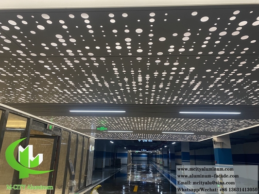 Arquitetura Perforação de Tecidos Metálicos Painéis de Alumínio Decoração Interior Exterior