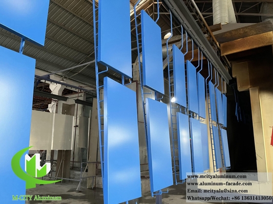 Arquitetura revestimento de parede de metal revestimento de PVDF 20 anos de garantia para decoração de fachada