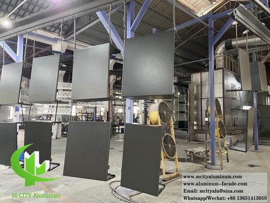Parede de metal exterior fachada painéis de revestimento de alumínio sólido revestimento PVDF 3 mm 20 anos de garantia