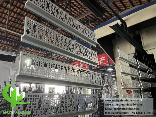 Folha de alumínio de corte CNC para decoração de revestimento de parede Especificação 3 mm