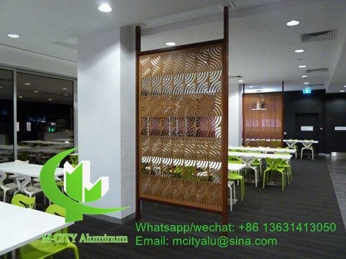 painel de corte de alumínio perfurado em metal, de tela oca, painel de corte a laser para janela de fachada de varanda