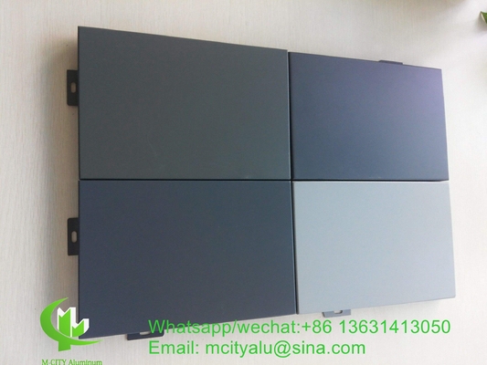 painel de revestimento de painel sólido de alumínio para parede cortina de fachada com painel de parede de 2,0 mm, 2,5 mm e 3,0 mm