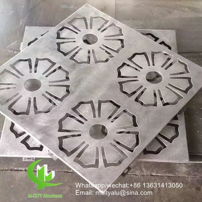painel decorativo de alumínio feito sob medida painel revestimento para parede cortina de fachada