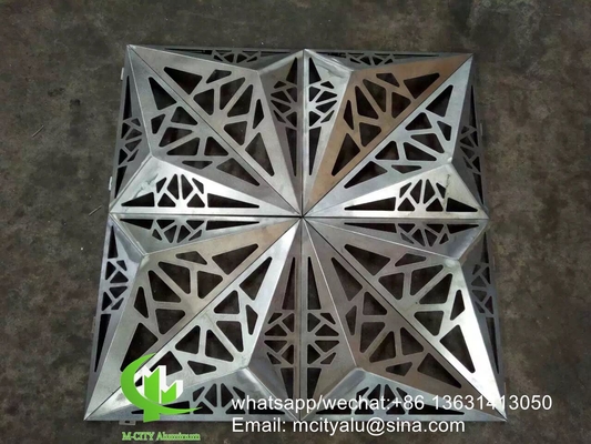 painel de revestimento de painel decorativo de alumínio com acabamento pvdf para parede cortina de fachada painel sólido de painel único