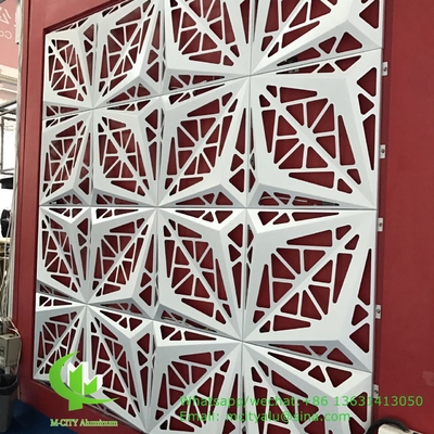 Fabricado sob medida Painel de perfuração de alumínio para parede cortina de fachada com espessura de 2,5 mm