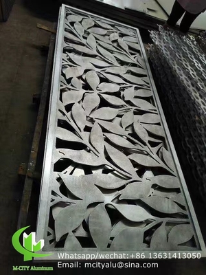 painel de revestimento de alumínio de padrão oco de 3 mm com acabamento pvdf para parede de cortina de fachada painel sólido de painel único
