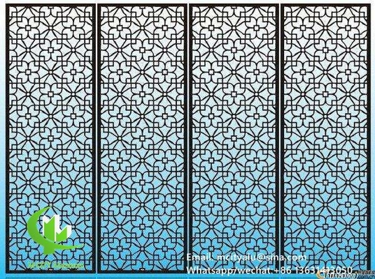 Painel de parede decorativo sólido de alumínio para tela com folha de metal de 2 mm 1m x 1m