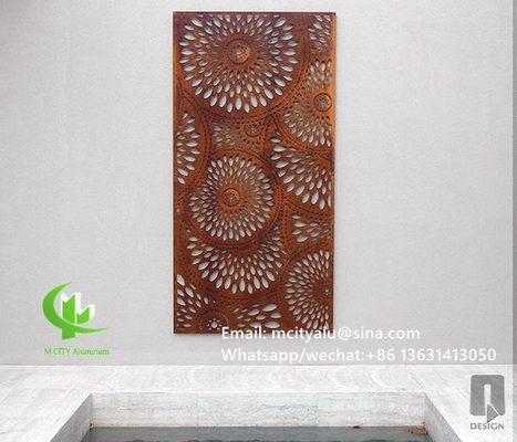 Painel de parede de alumínio para revestimento de fachada de parede cortina painel de parede com tela perfurada de espessura 2 mm