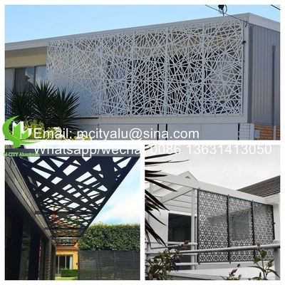 Painel de parede decorativo de alumínio da China para revestimento de fachada com acabamento revestido em pó de pvdf