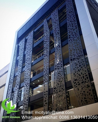 China painel decorativo de corte a laser CNC de alumínio para painel de parede de fachada painel de revestimento