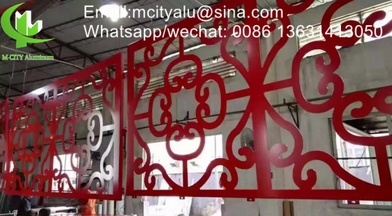 Metal Alumínio painel decorativo perfurado para parede cortina fachada revestimento painel de parede com espessura de 3 mm perfurado ela