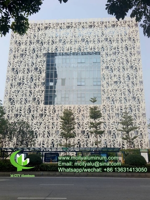 China painel de revestimento de parede de fachada de alumínio cobertura de edifício exterior para edifício exterior cobertura frontal