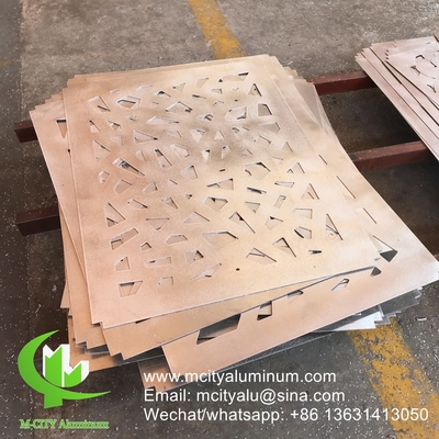 3 mm Painel decorativo de fachada revestido de alumínio para fachada de parede de cortina