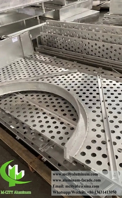Capa de revestimento de chapa de alumínio de revestimento PVDF de cortar por CNC