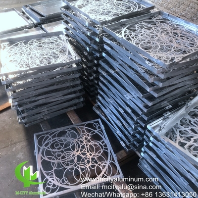 Design de círculo Painéis de alumínio para fachada de edifícios folha de metal personalizada China fabricante