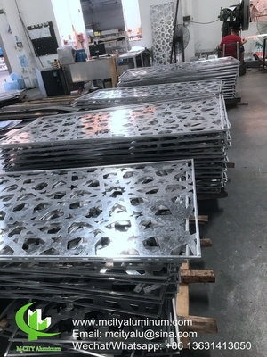 Design de círculo Painéis de alumínio para fachada de edifícios folha de metal personalizada China fabricante