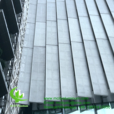 FOSHAN PVDF Painel não padrão de alumínio perfurado metálico utilizado para edifícios exteriores