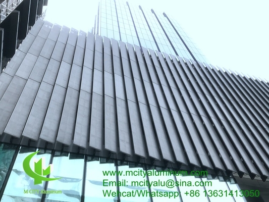 FOSHAN PVDF Painel não padrão de alumínio perfurado metálico utilizado para edifícios exteriores