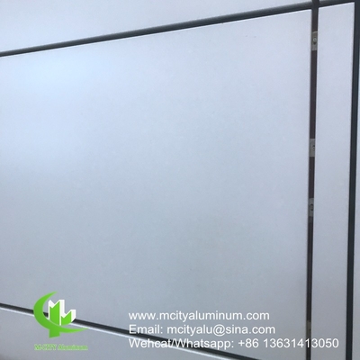 PVDF Tecto de alumínio metálico utilizado no exterior do edifício