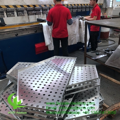 guangdong Revestimento em pó de alumínio metálico para revestimento exterior de fachada