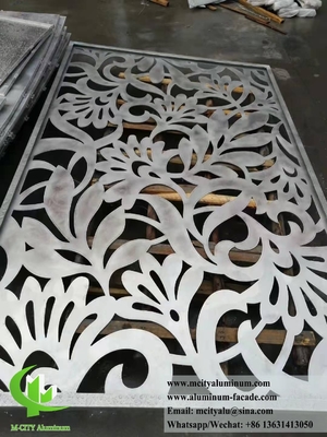 Perforação de fachadas metálicas Painéis de revestimento de alumínio Decoração de parede exterior