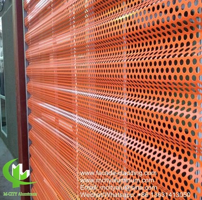 painel de alumínio fluorocarbonato painel de alumínio perfurado para parede de cortina painel de alumínio para revestimento de fachada