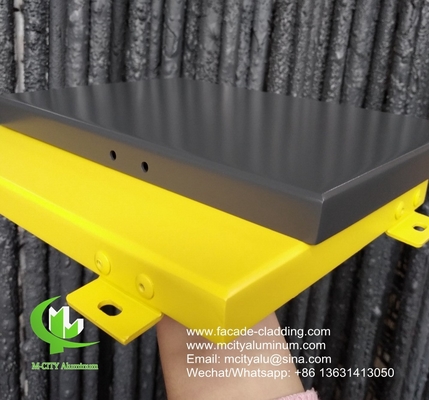 China 3003 1,5 mm painel de alumínio metálico fluorocarboneto de alumínio painel sólido parede cortina