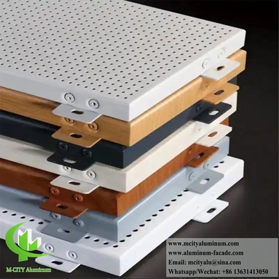 Decoração de fachada metálica arquitetônica Espessura 3 mm