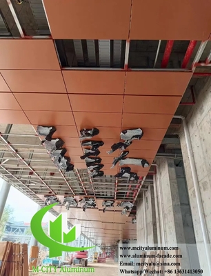 Painéis de revestimento de alumínio Ecrã de metal para decoração exterior