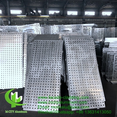 Design de círculo Painéis de alumínio para fachada de edifícios folha de metal personalizada China fabricante