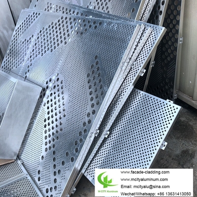 Design de árvore Painéis de alumínio para fachada de hotel fabricante de chapas de metal personalizadas