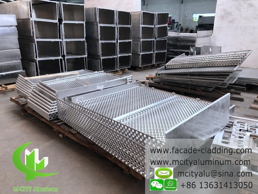 revestimento de parede de cortina de painel de alumínio metálico fluorocarboneto de painel de alumínio sólido
