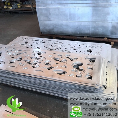 Painel de alumínio exterior para revestimento de parede PVDF pintura PPG revestimento