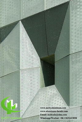 Sistemas de fachada de alumínio PVDF para painéis personalizados de empreiteiros