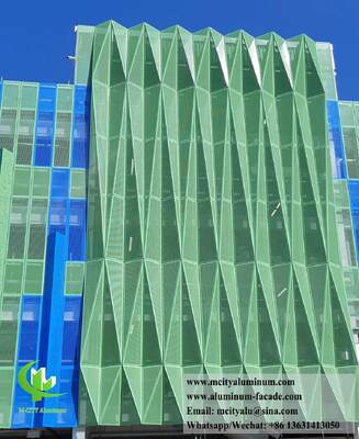 Fachada e Revestimento de Alumínio Perfurado Inovadores para Arquitetura Distinta