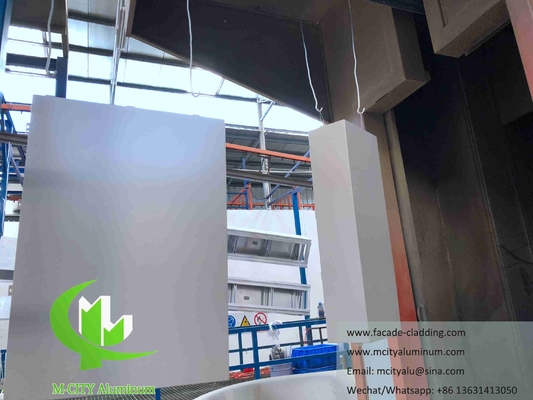 Painel de corte CNC metálico de alumínio, painel de fluorocarbonetos perfurado, parede cortina para revestimento de fachada