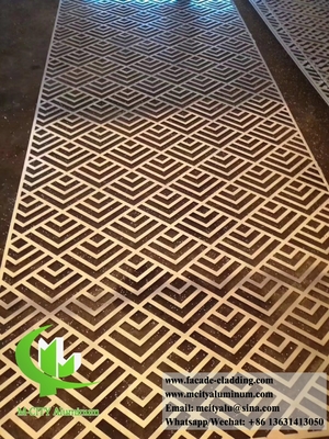 Painéis de alumínio 3D para fachada de hotel fabricantes de chapas de metal personalizadas