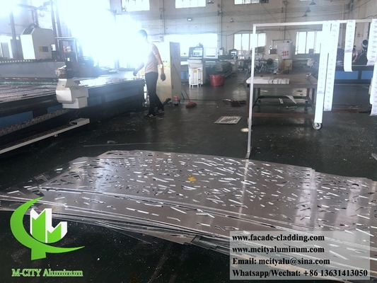 Arquitetura Metal Solid Alumínio Painel Para Sistema de fachada Externa